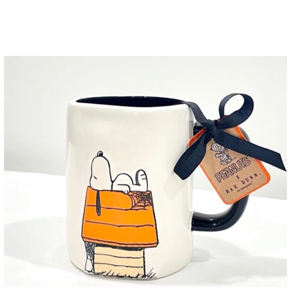 NEW Rae Dunn Snoopy Peanuts Home Spooky Home Mug Halloween - Picture 2 of 5